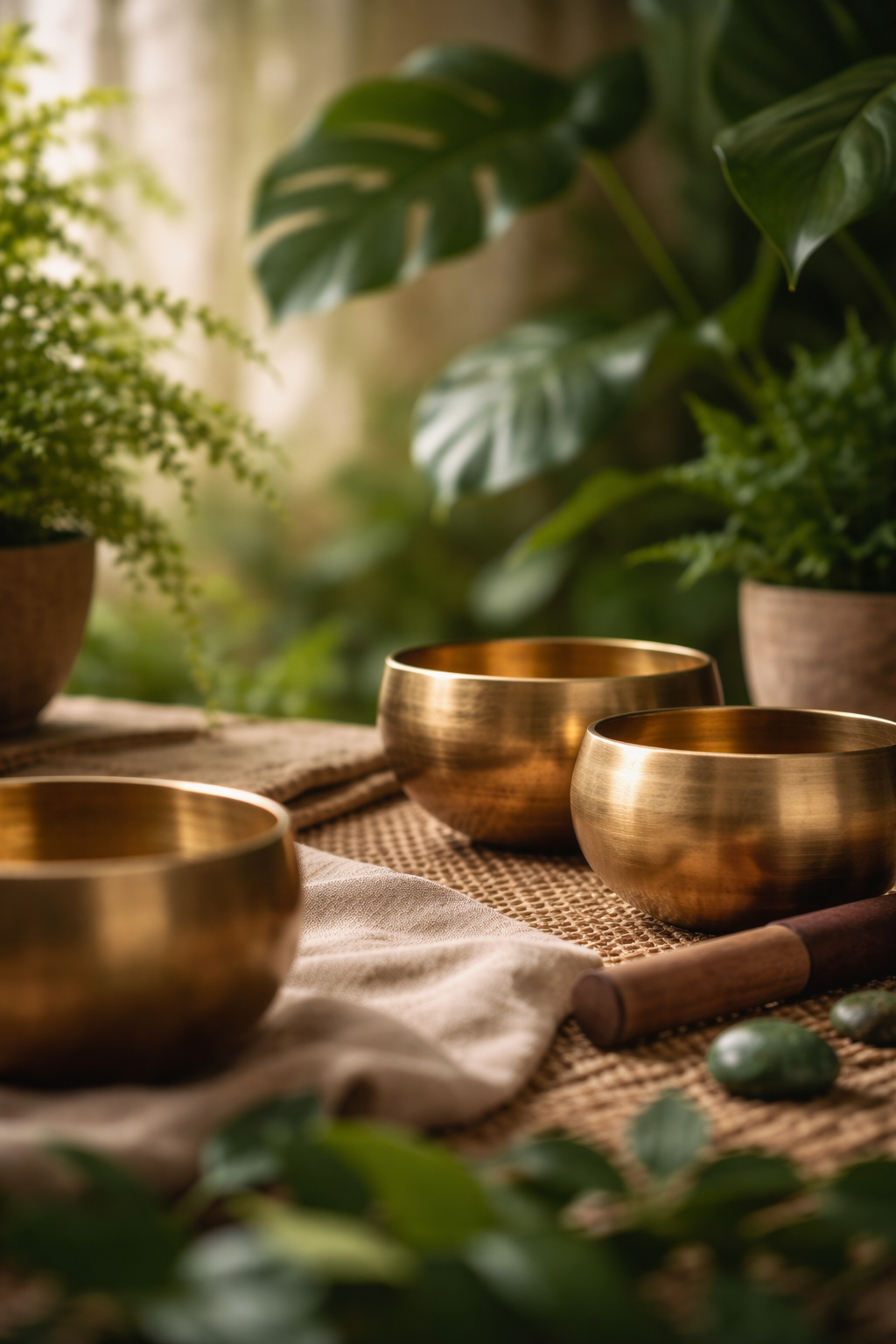 Äänimaljarentoutus ja sointukylpy työyhteisölle