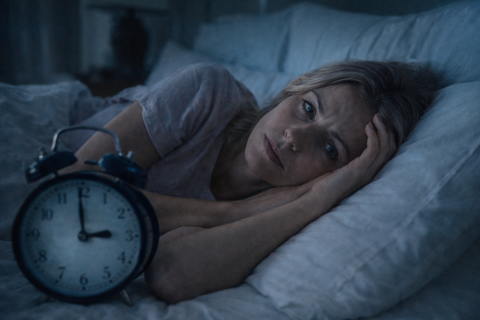 Burnout ja vaihdevuodet voivat molemmat näkyä univaikeuksina