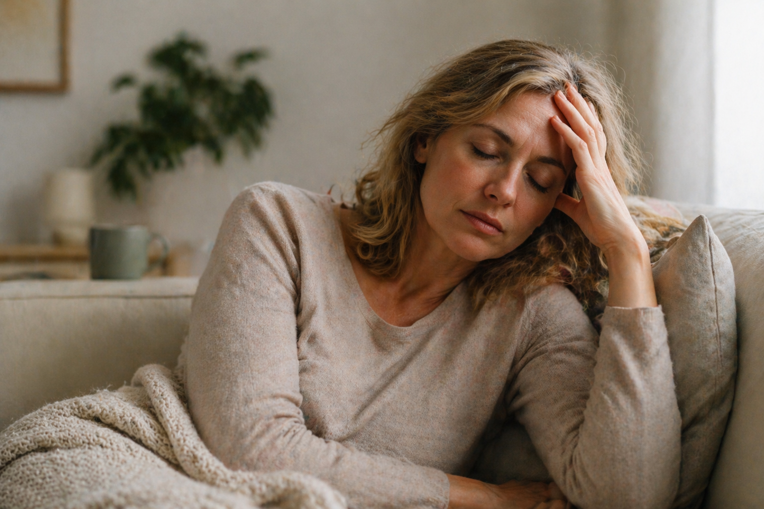 Burnout, hormonit ja ylivireys voivat tuntua väsyneenä mutta levottomana olona