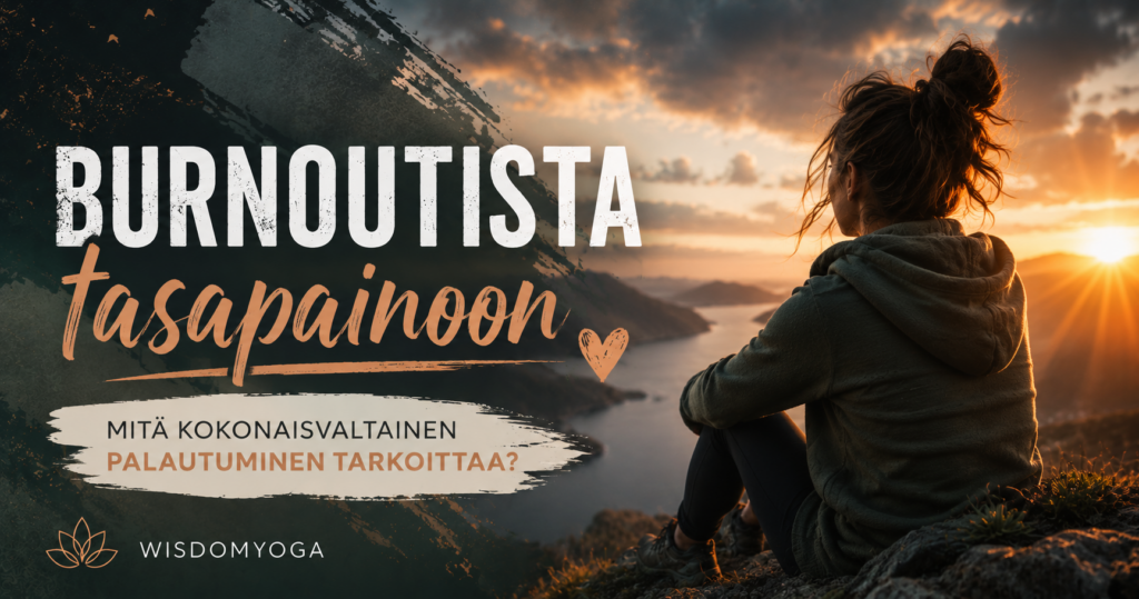 Burnoutista tasapainoon – mitä kokonaisvaltainen palautuminen tarkoittaa