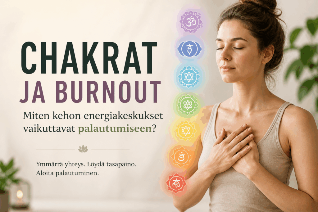 Chakrat ja burnout – miten kehon energiakeskukset vaikuttavat palautumiseen