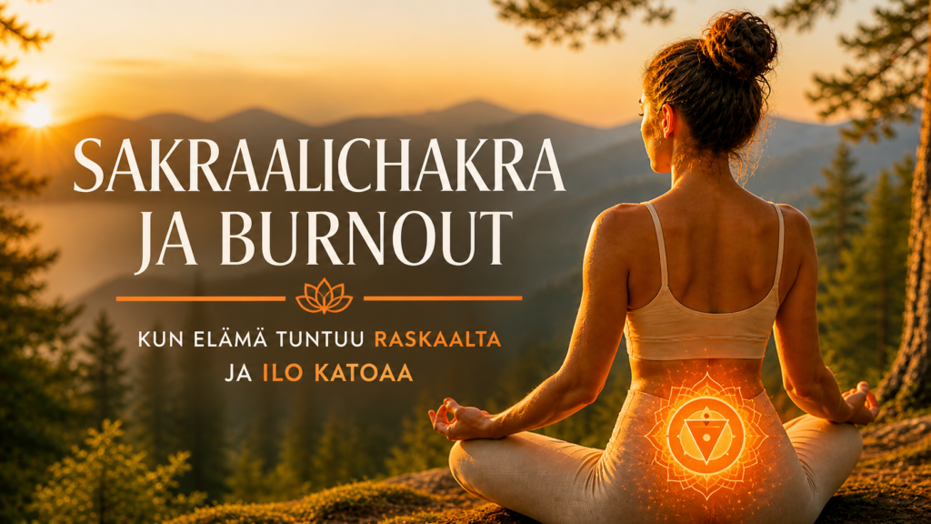 Sakraalichakra ja burnout – jooga luonnossa tukemassa tunteiden ja kehon palautumista